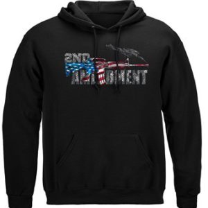 Ar15 Second Amendment Flag Hoodie